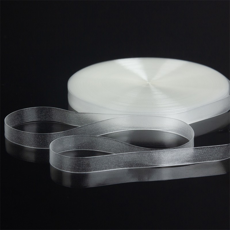 8mm Width Clear Elastic Band TPU Tapes for Garments