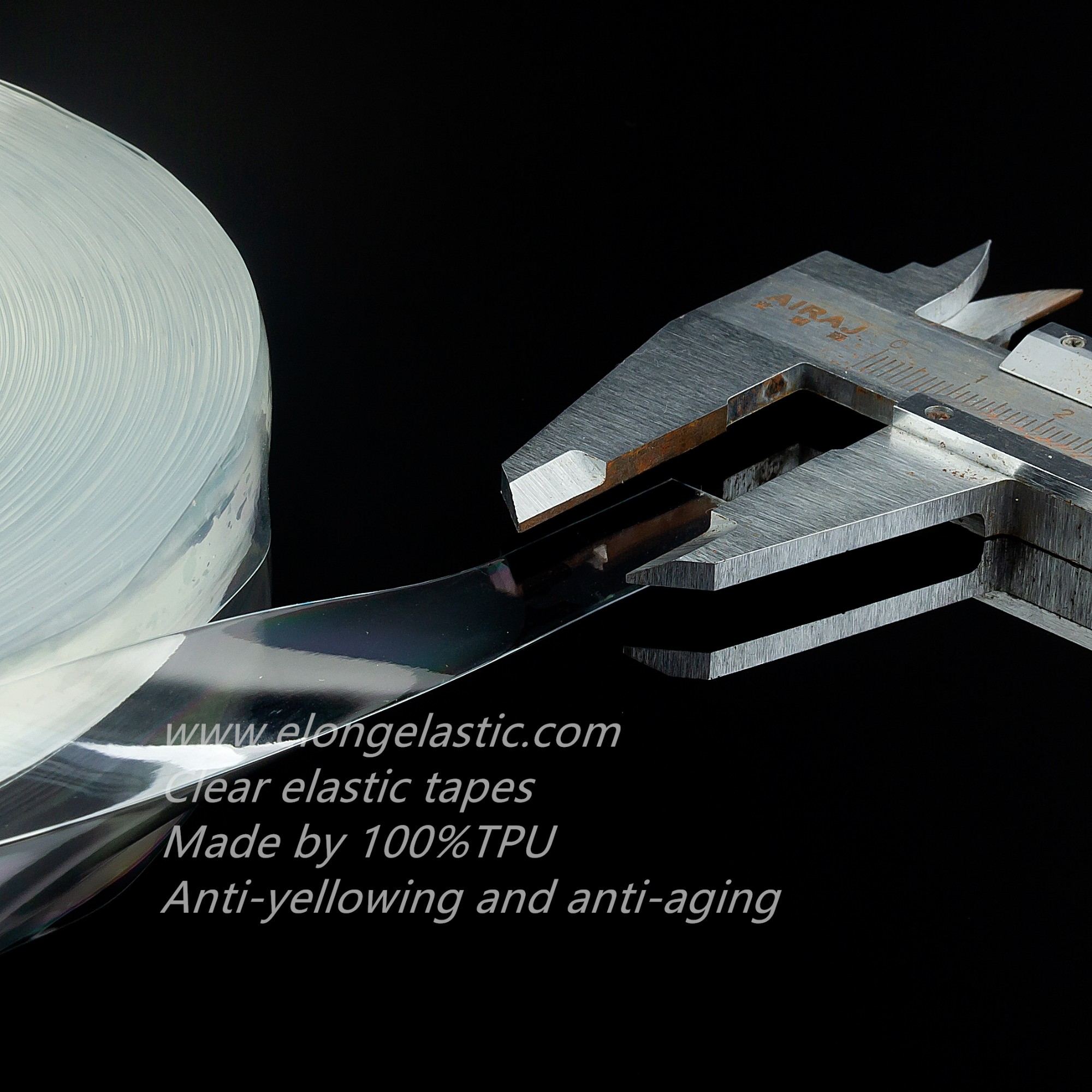 Clear tpu elastic tape - C-8030H