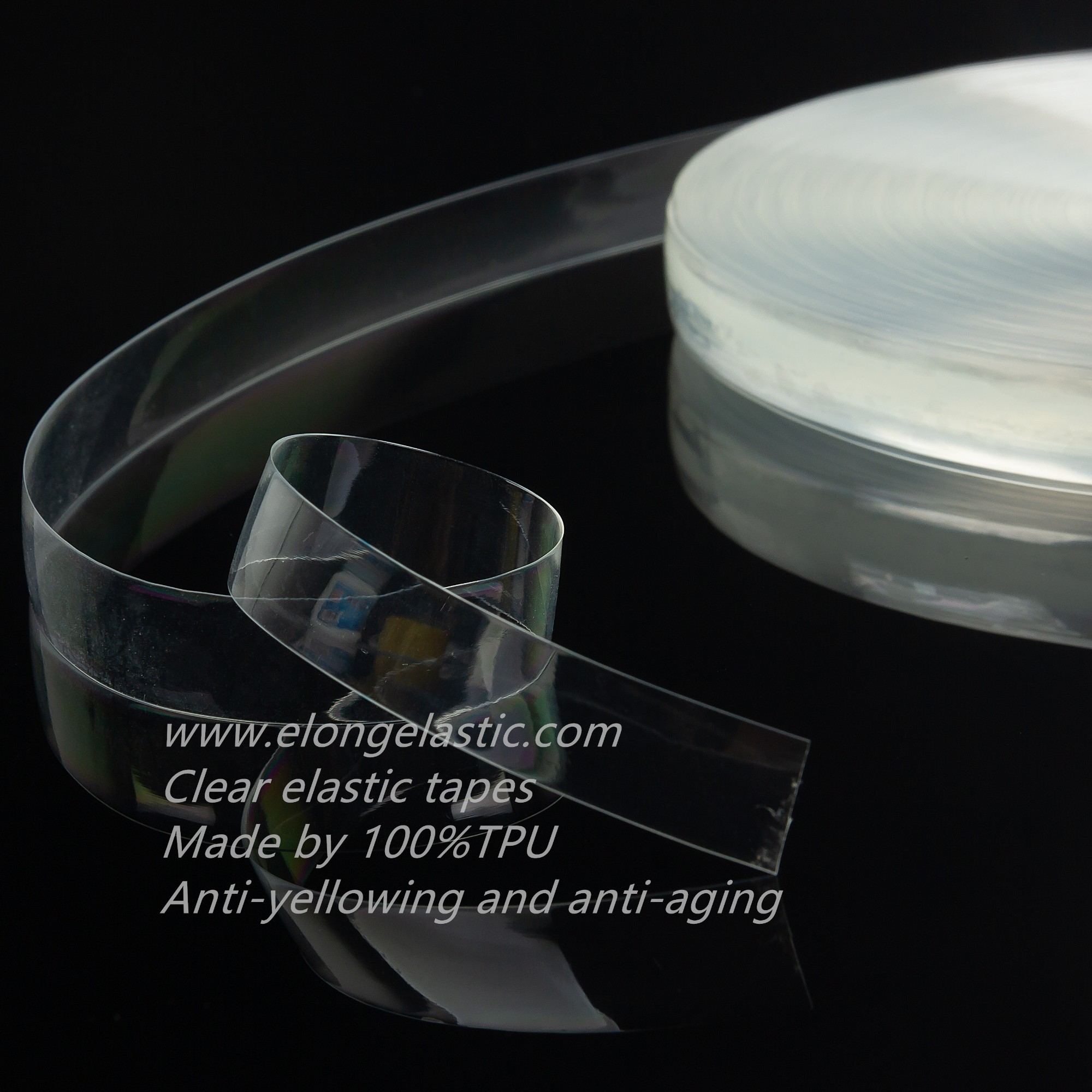 Tflex: Clear Elastic Tape (TPU) for Garments